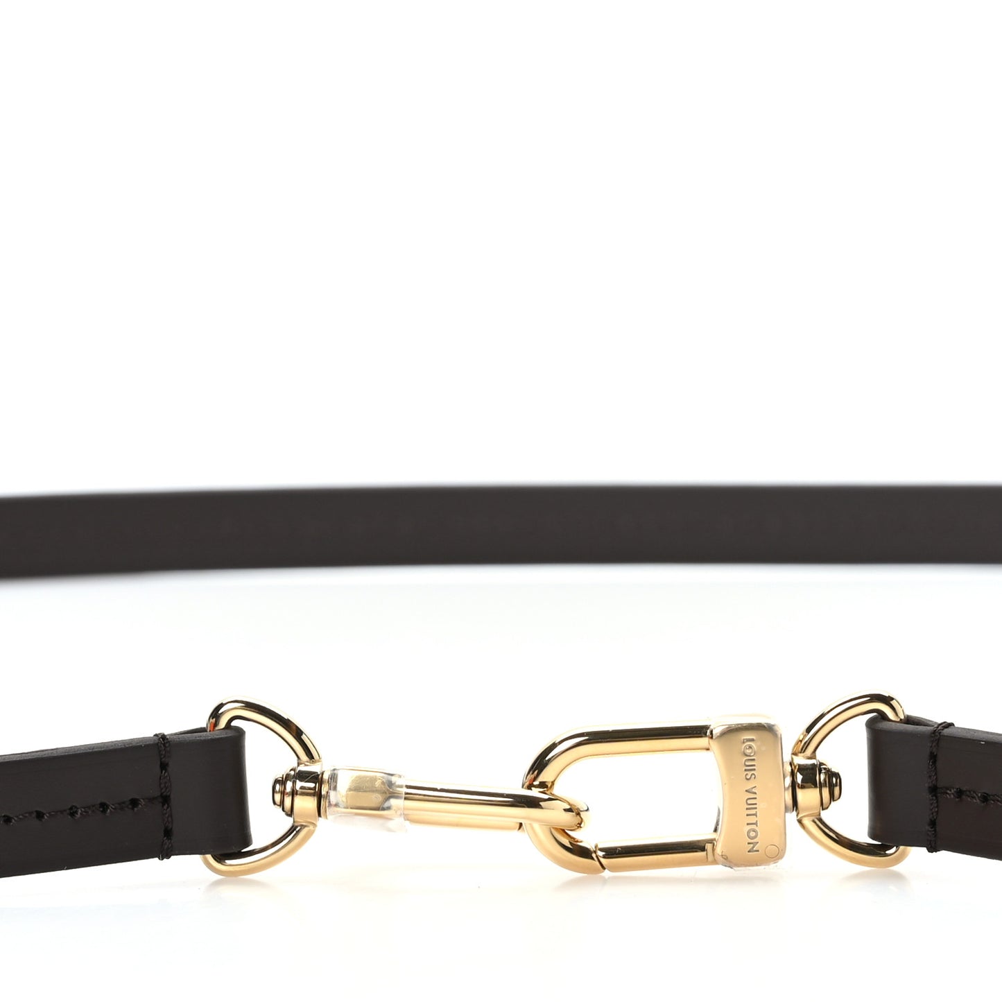 Calfskin Shoulder Strap Brown