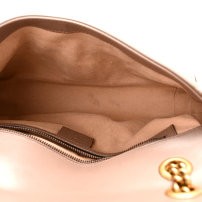 Gucci Calfskin Matelasse Small GG Marmont Shoulder Bag Porcelain Rose 5 of 10