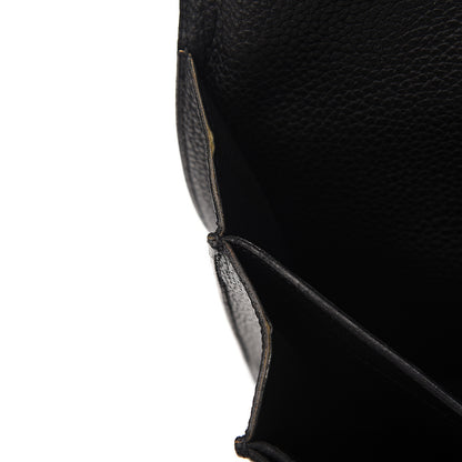 Hermes Taurillon Clemence Sac a Depeche 38 Briefcase Black 7 of 13