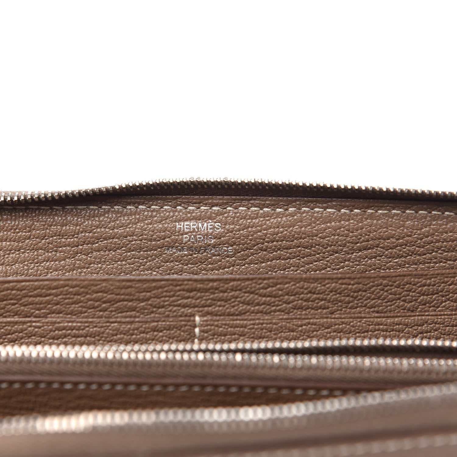 Hermes Chevre Mysore Azap Wallet Etoupe 6 of 12