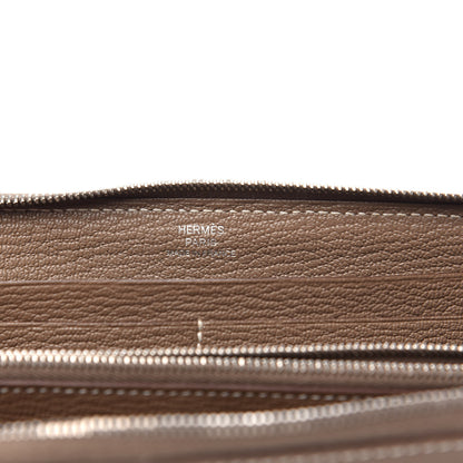 Hermes Chevre Mysore Azap Wallet Etoupe 6 of 12