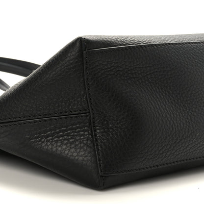 Valentino Garavani Grained Calfskin Rockstud Shoulder Tote Black 7 of 8