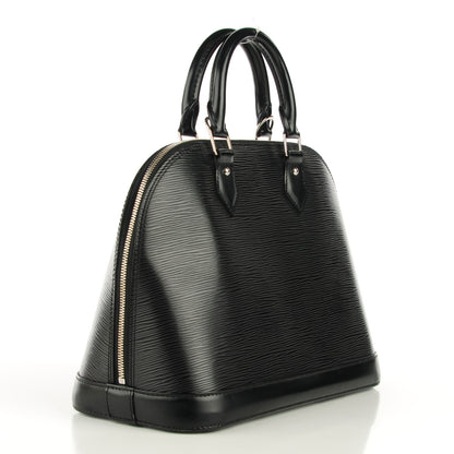 Louis Vuitton Epi Alma PM Black 3 of 8