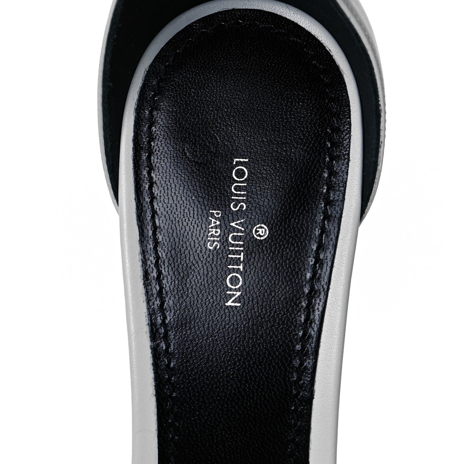 Louis Vuitton Calfskin Call Back Sandals 39.5 White 7 of 8
