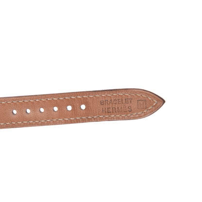 Hermes Calfskin Heure H Hour Watch TPM Double Tour Strap 3 of 6