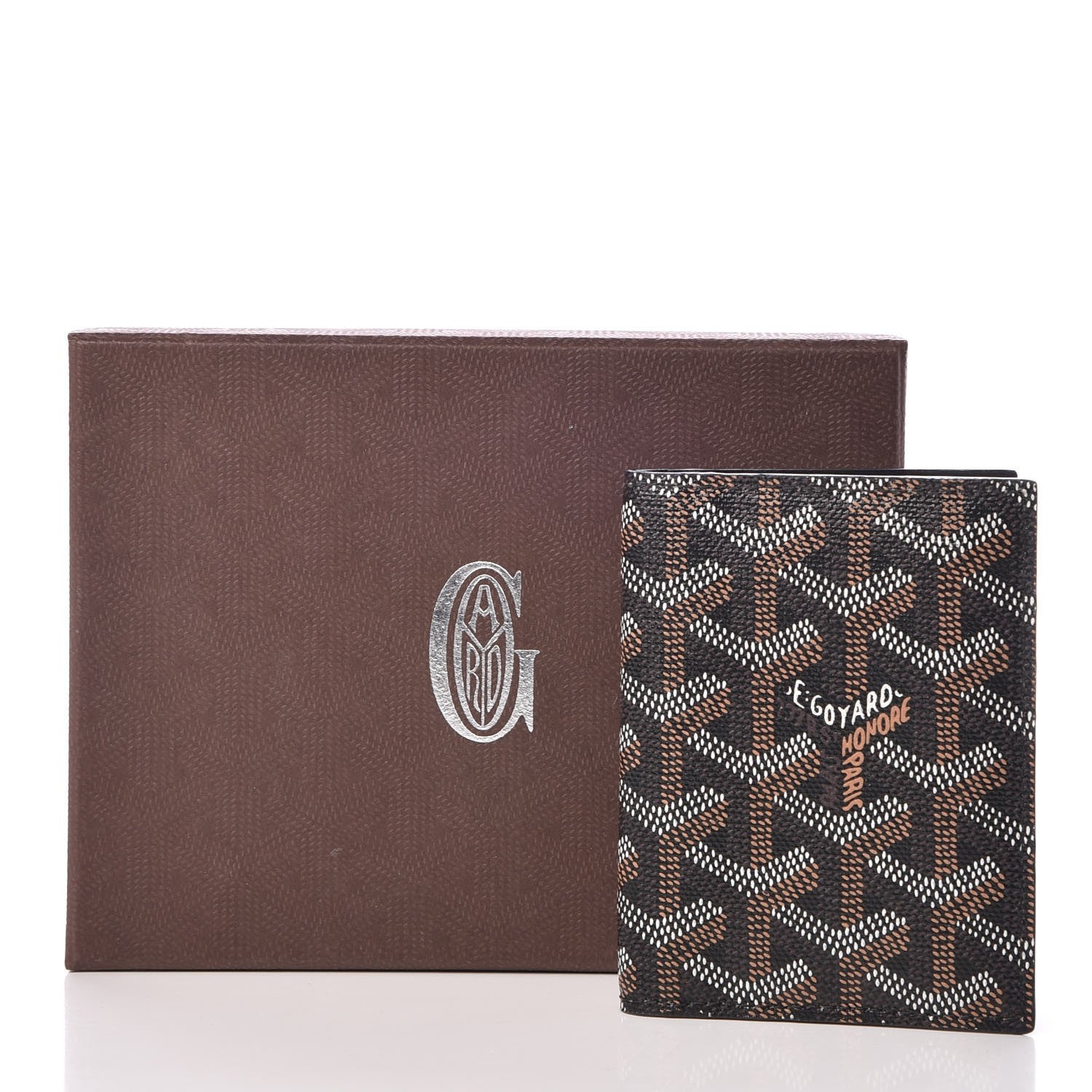 Goyard Goyardine Saint Marc Folding Card Case Black 16 of 16