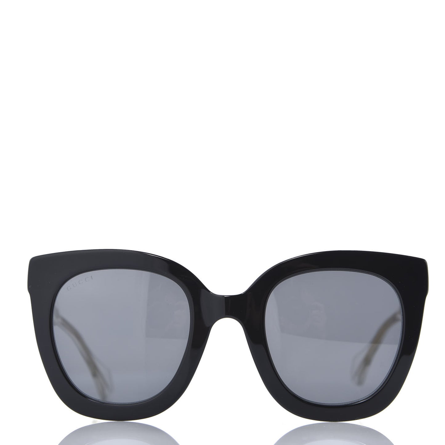 Acetate Crystal Sunglasses GG0564S Black Grey