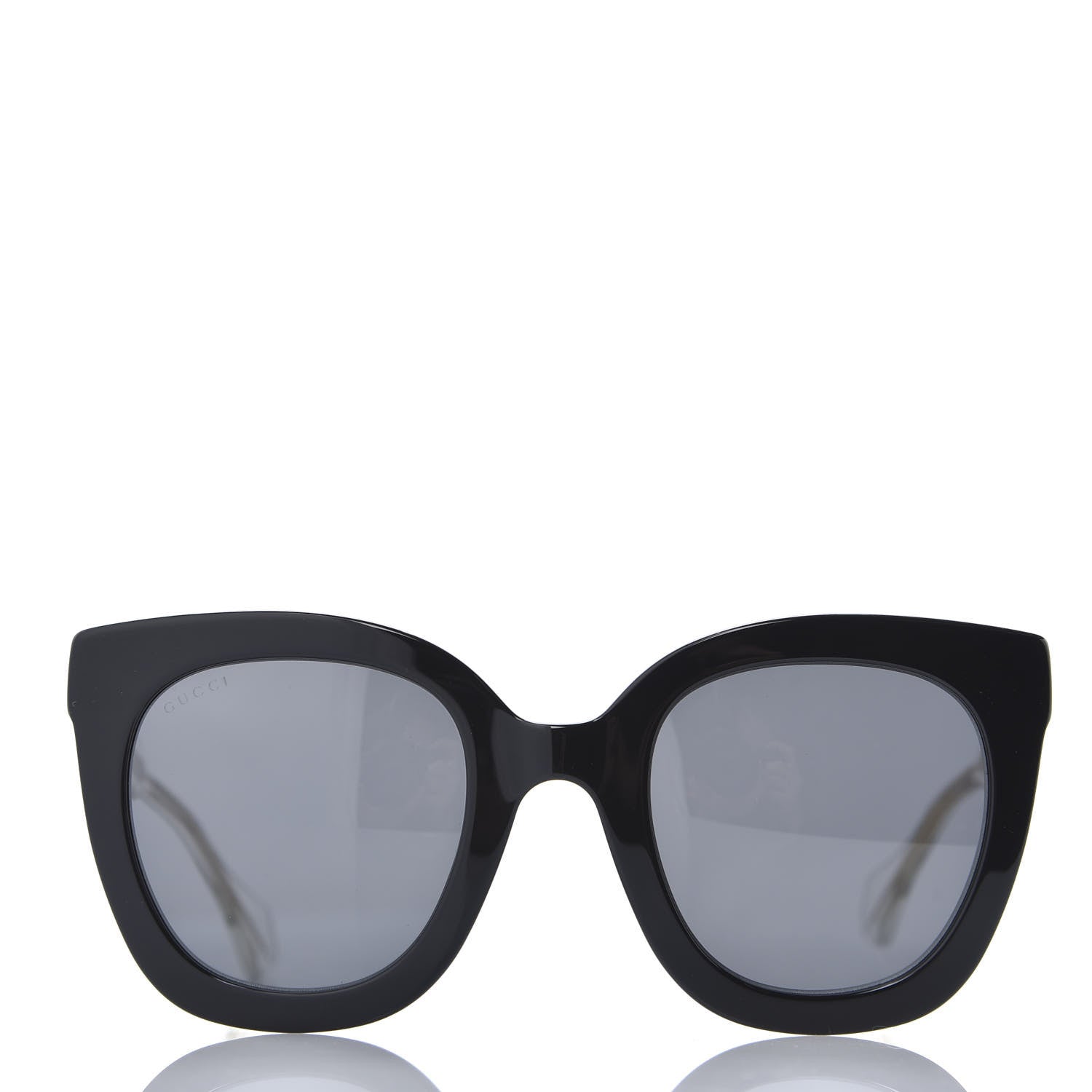 Gucci Acetate Crystal Sunglasses GG0564S Black Grey 3 of 7