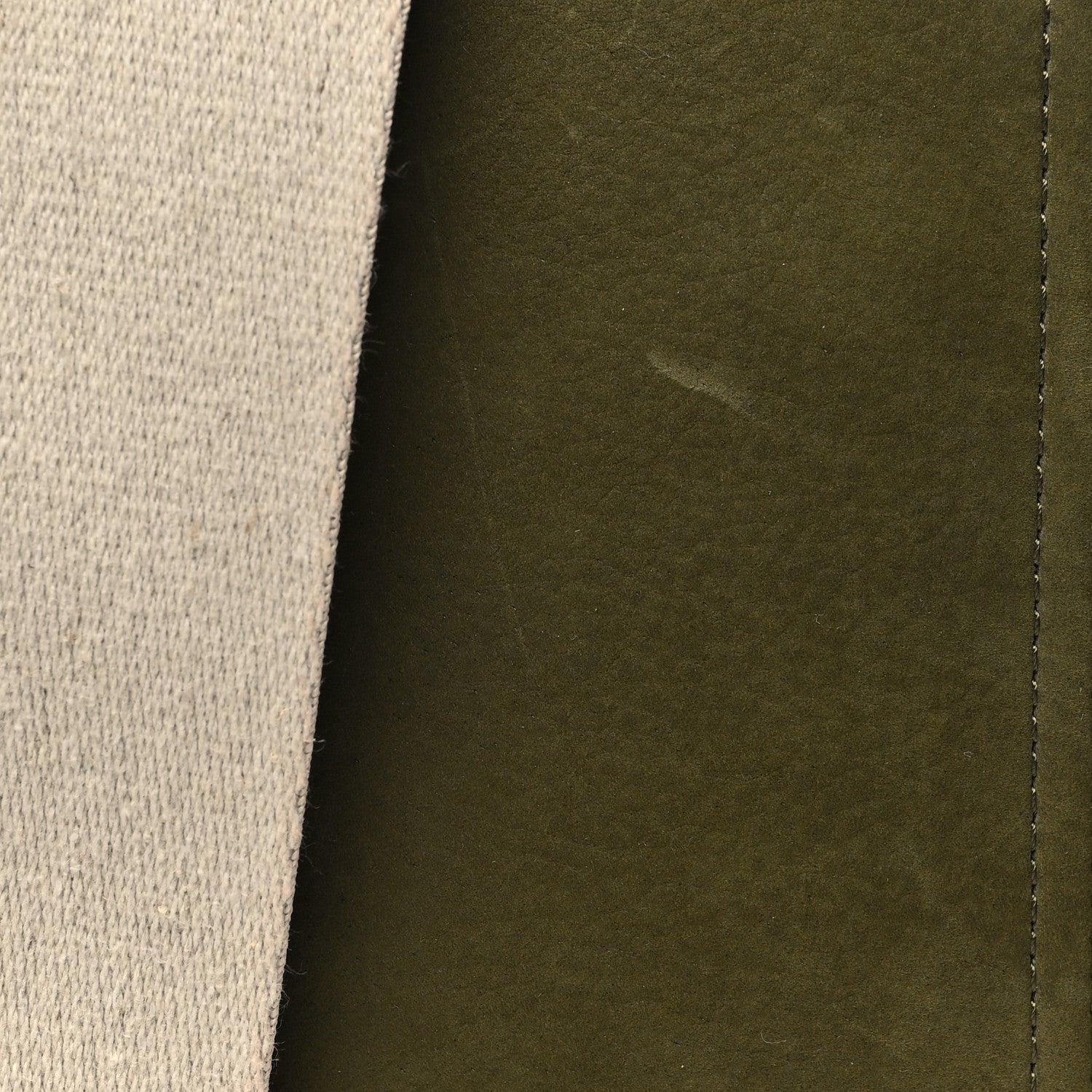 Jacquemus Nubuck Le Cuerda Vertical Dark Khaki 7 of 9