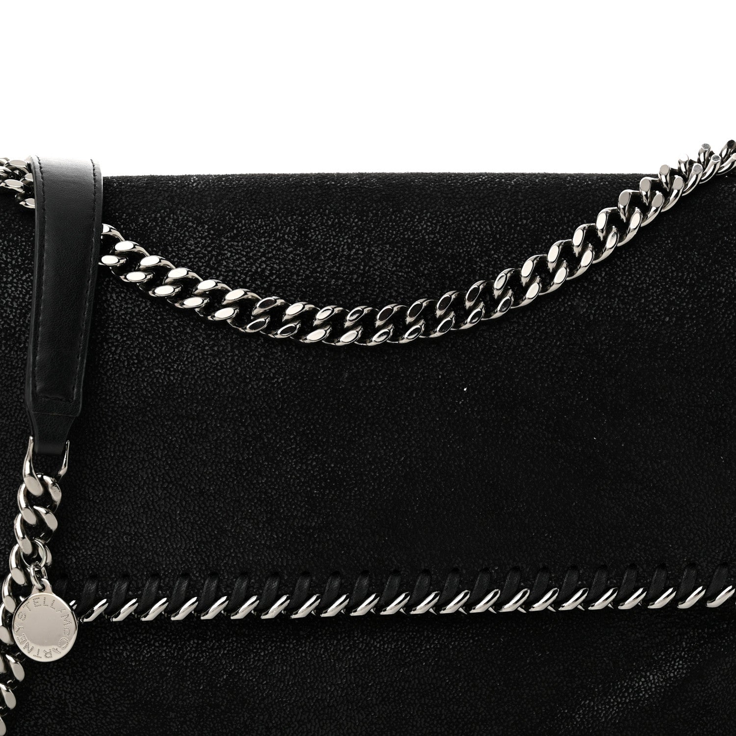 Stella McCartney Shaggy Deer Falabella Messenger Black 7 of 10