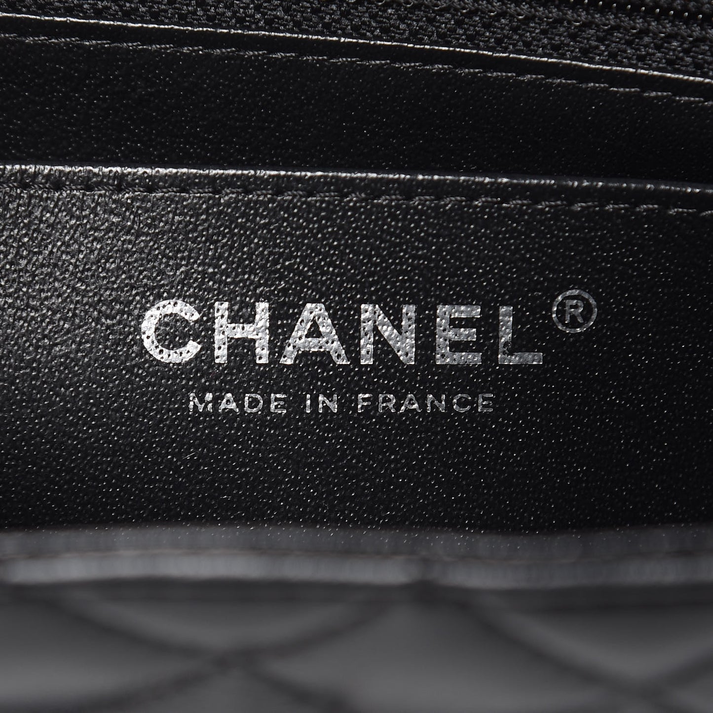Lambskin Quilted Mini Rectangular Flap Black
