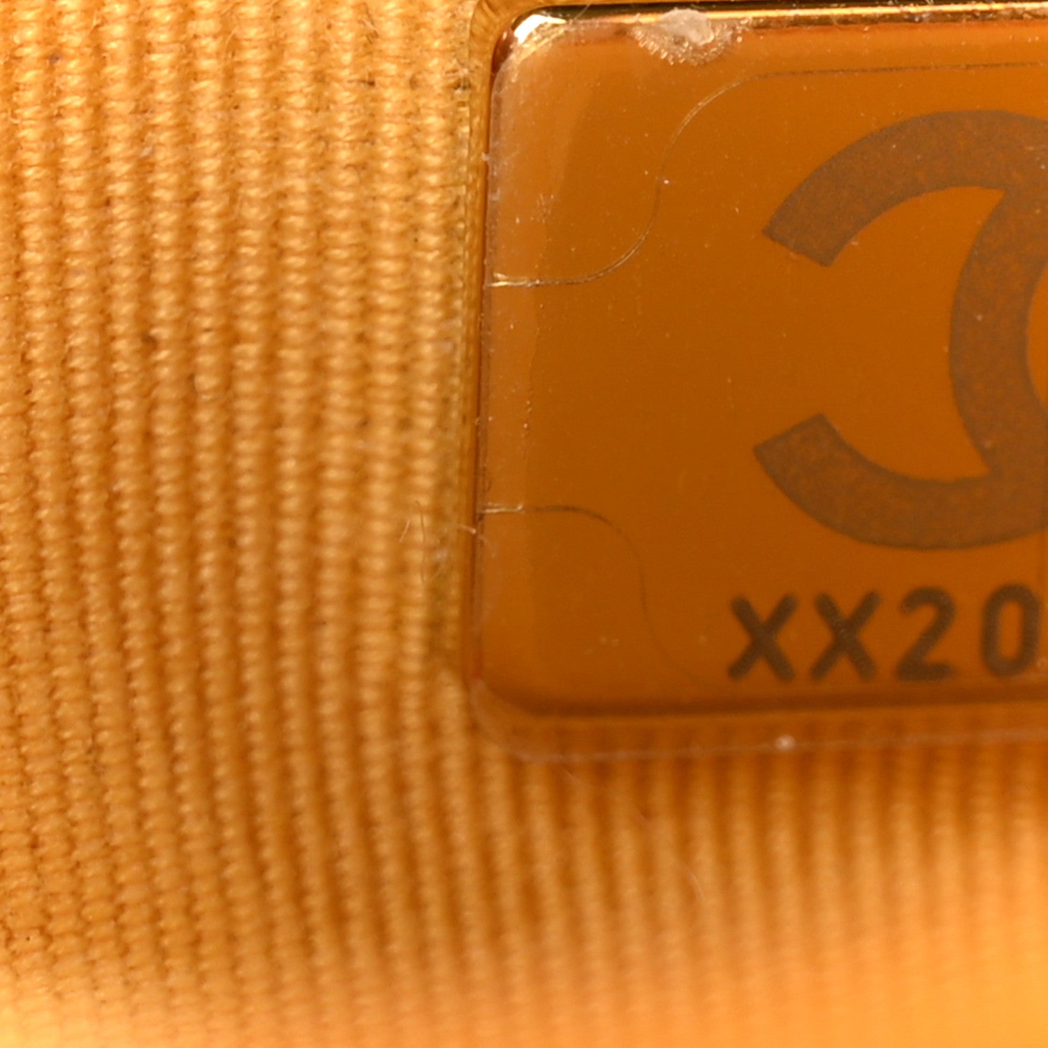 Chanel Caviar Quilted Wallet on Chain WOC Yellow 8 of 12