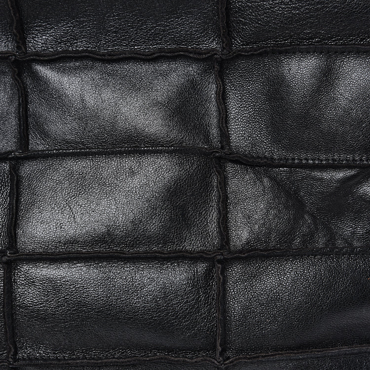 Chanel Lambskin Patchwork Shoulder Bag Black 12 of 14