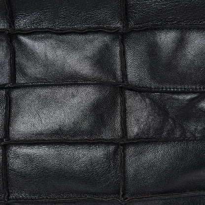 Chanel Lambskin Patchwork Shoulder Bag Black 12 of 14