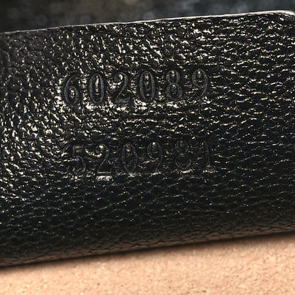 Gucci Sakai Calfskin Horsebit 1955 Cinch Top Messenger Bag Black 7 of 10