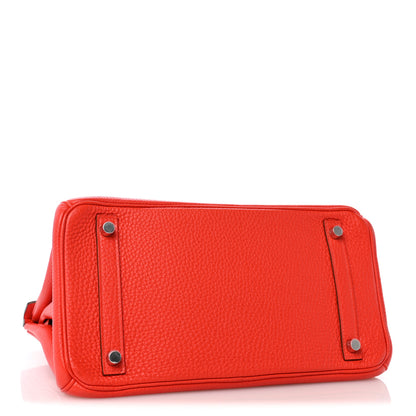 Hermes Togo Birkin 30 Capucine 4 of 13