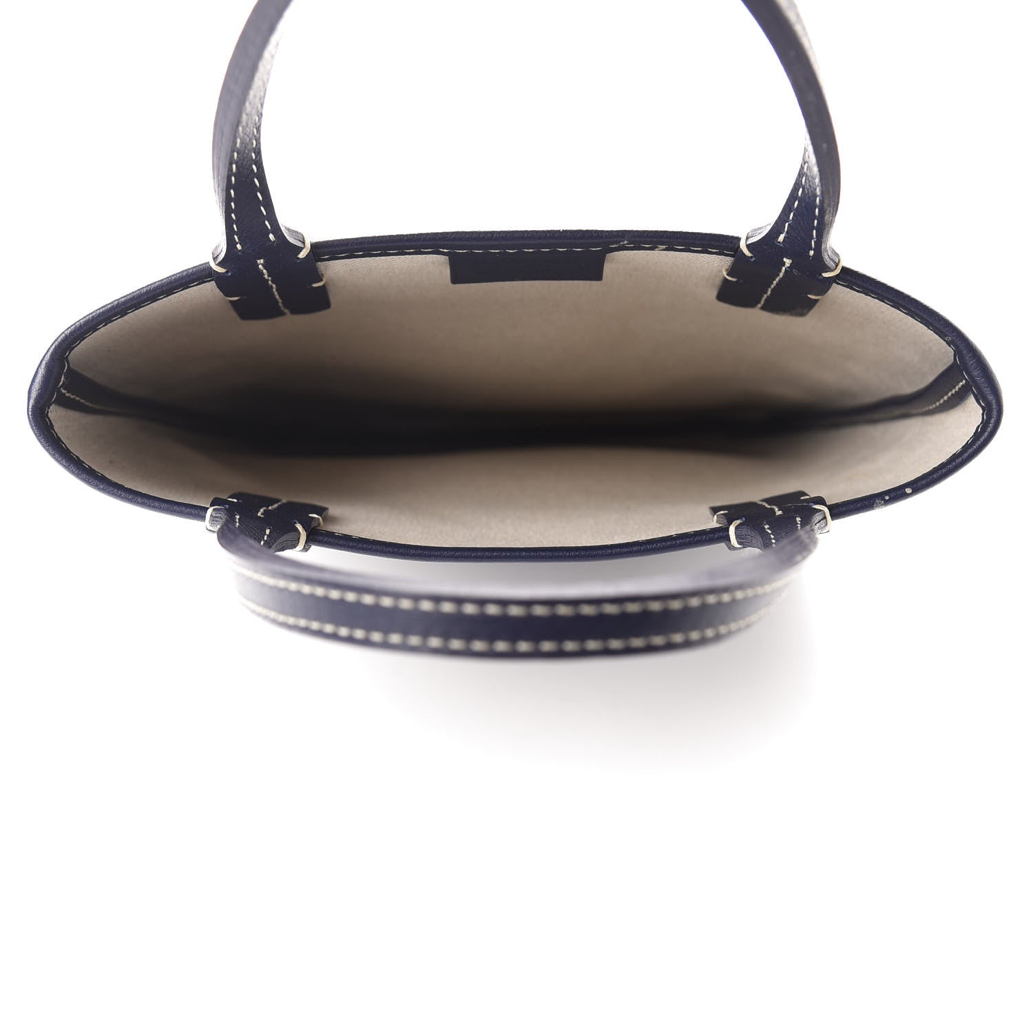 Goyard Goyardine Poitiers Tote Navy 5 of 11