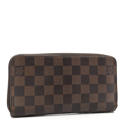 Louis Vuitton Damier Ebene Zippy Wallet 3 of 16