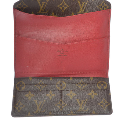 Louis Vuitton Monogram Josephine Wallet Red 10 of 11