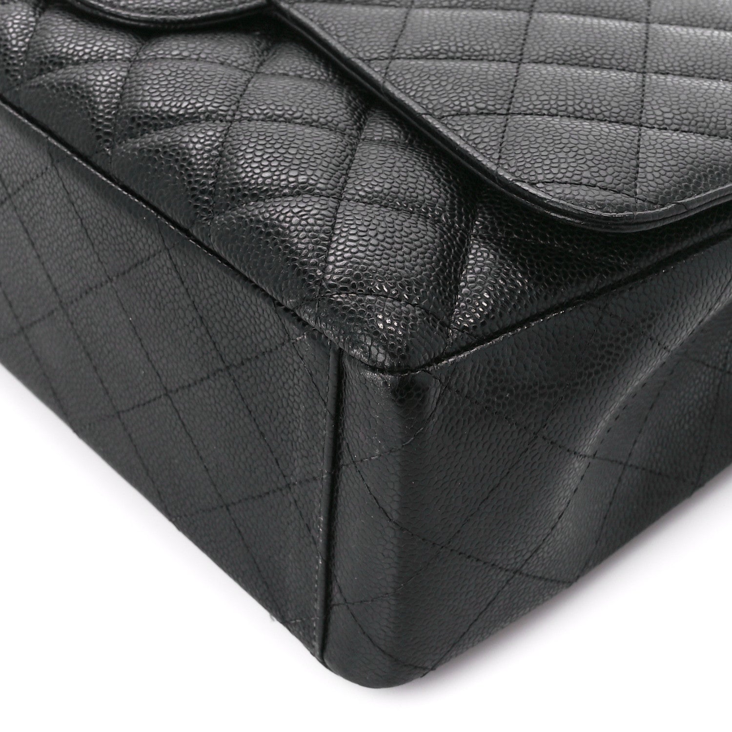 Chanel Caviar Quilted Maxi Double Flap Black 10 of 10