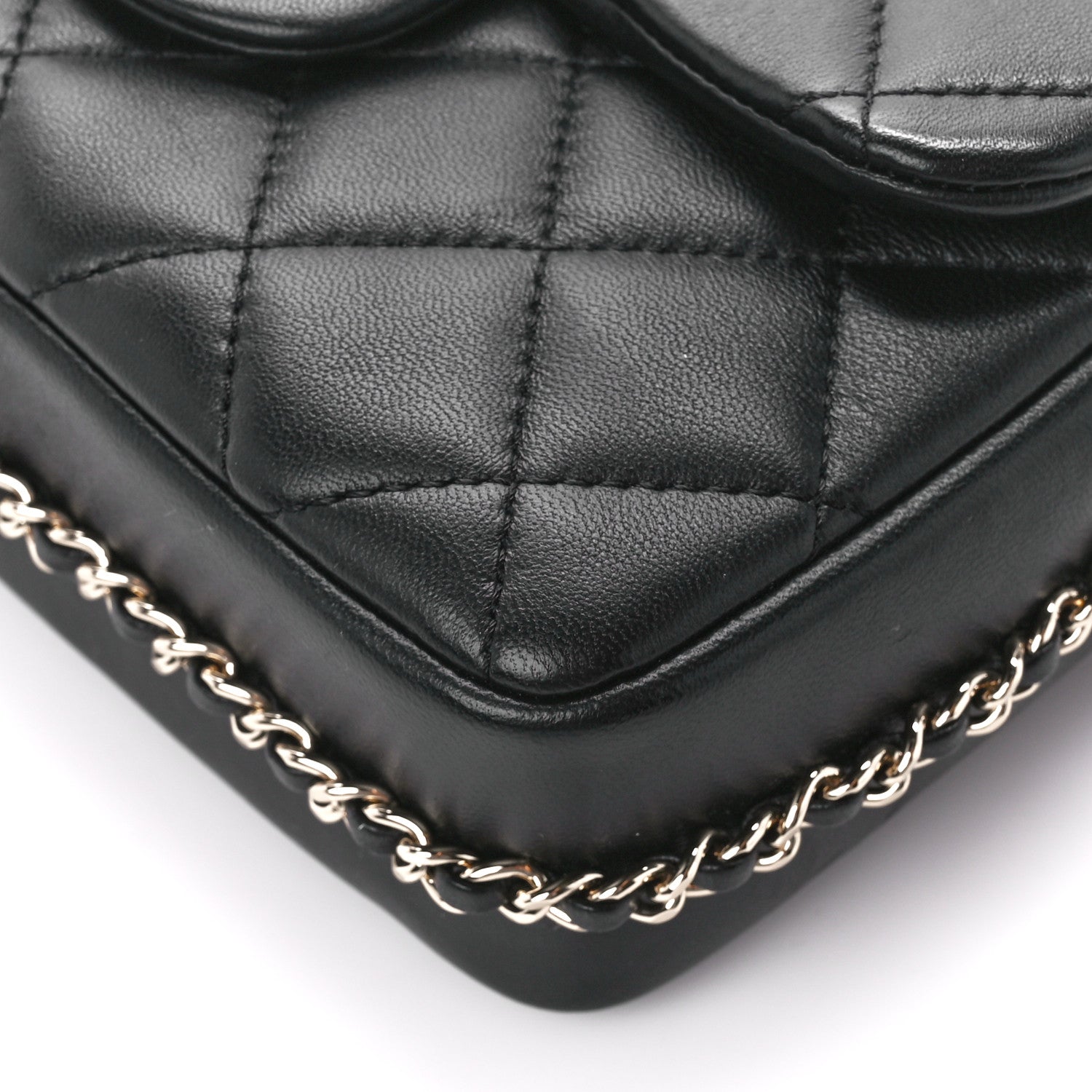 Chanel Lambskin Quilted Small My Precious Flap Black 11 of 11