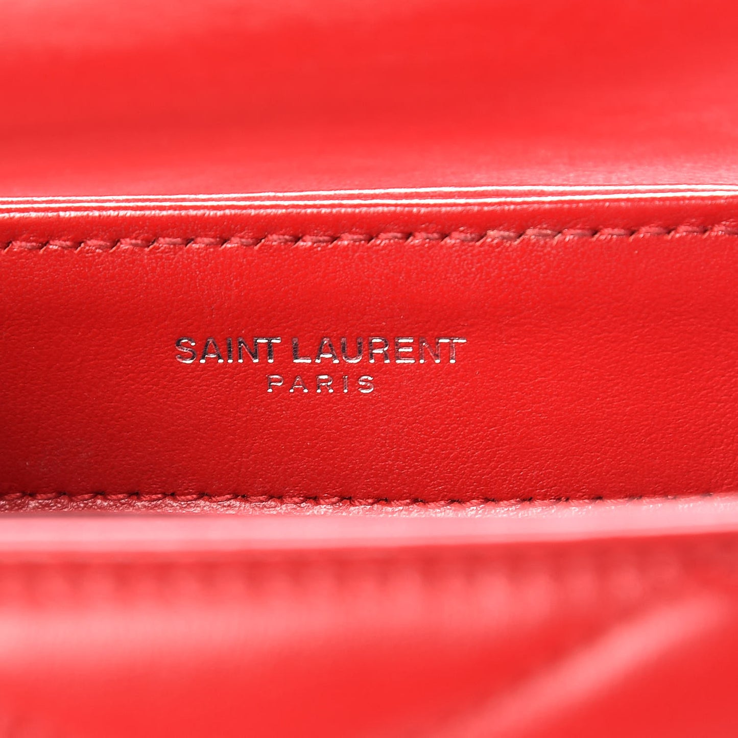 Calfskin Y Quilted Monogram Toy Loulou Crossbody Bag Red