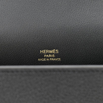 Hermes Chevre Mysore Geta Black 6 of 11