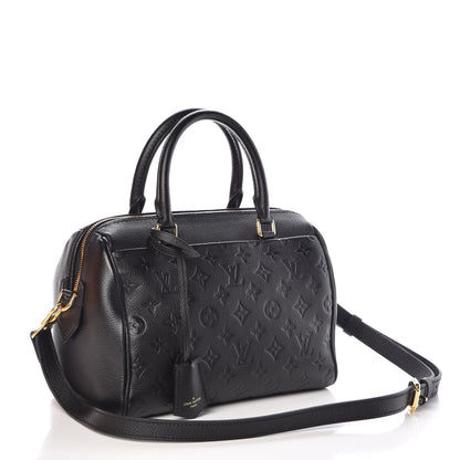 Louis Vuitton Empreinte Speedy Bandouliere 25 NM Black 3 of 10