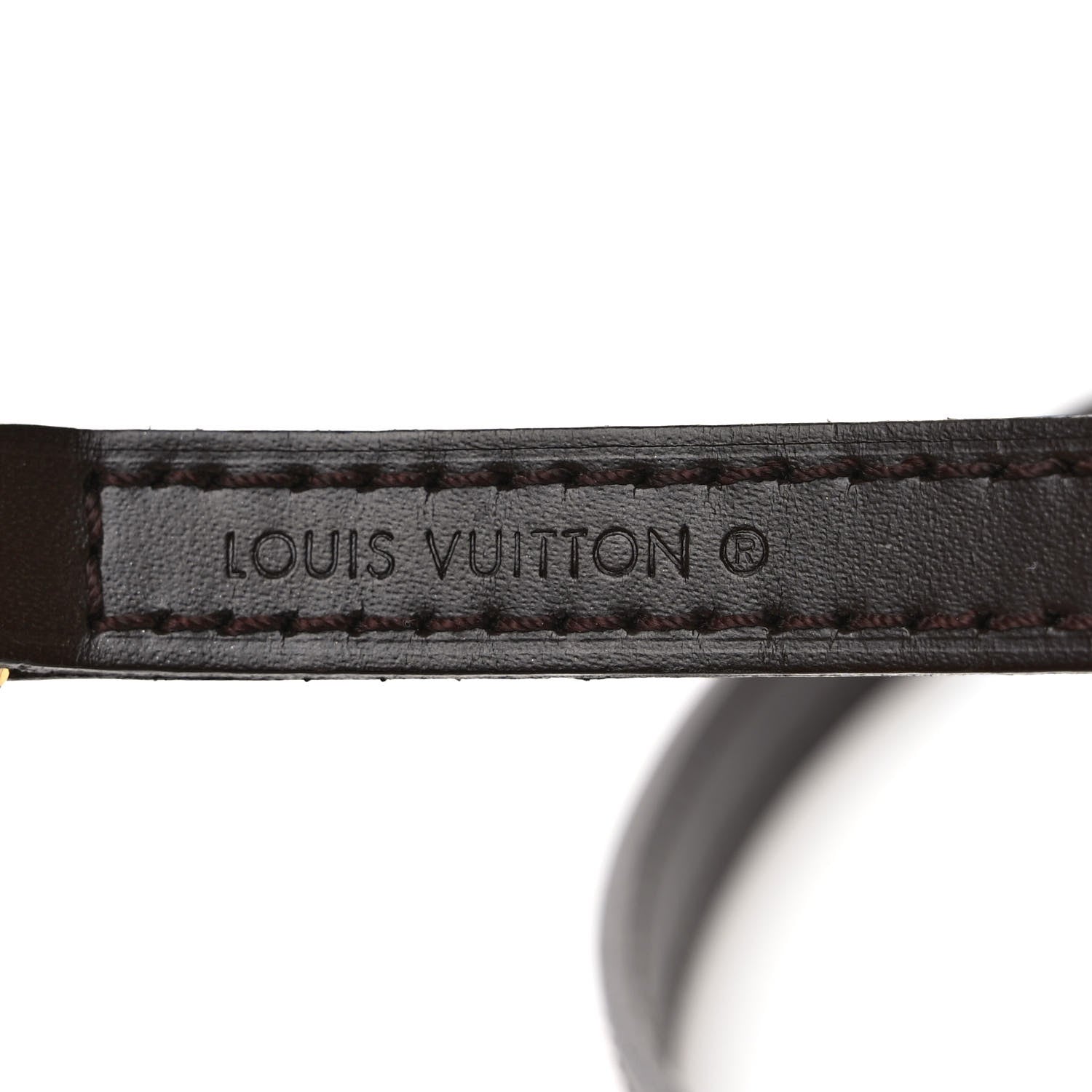 Louis Vuitton Calfskin 12mm Eva Shoulder Strap Brown 4 of 5