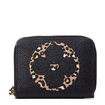 Louis Vuitton Monogram Giant Jungle Zippy Coin Purse Black 1 of 18