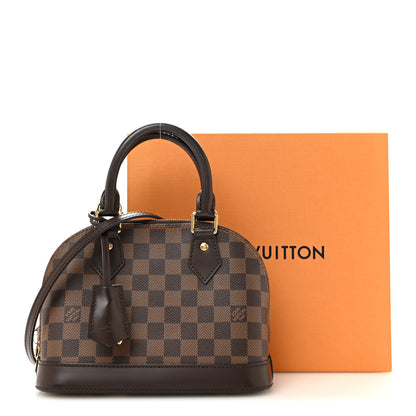 Louis Vuitton Damier Ebene Alma BB 15 of 15
