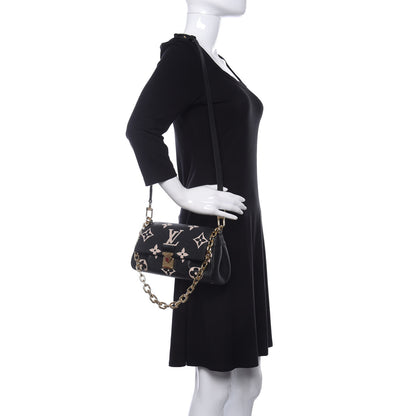 Louis Vuitton Empreinte Monogram Giant Favorite Black Beige 2 of 9