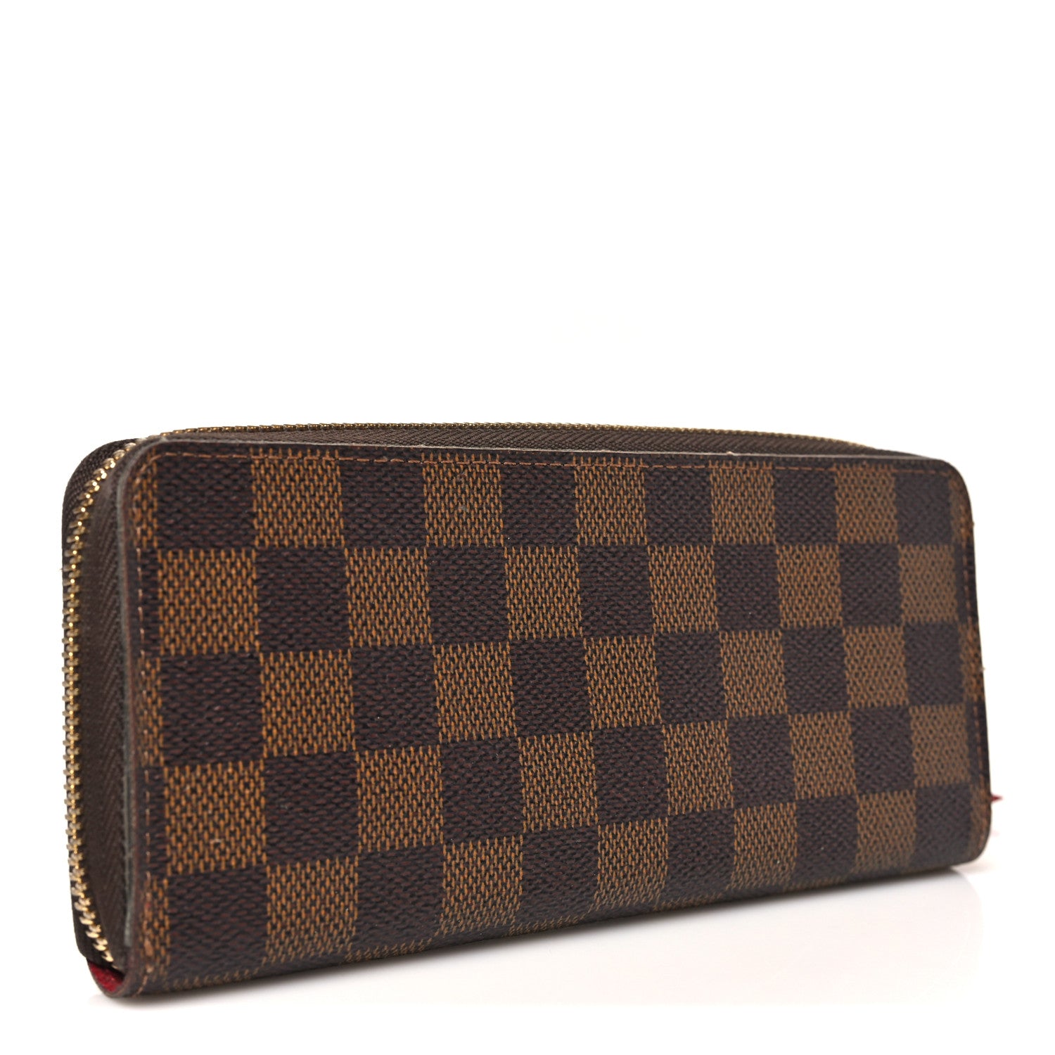 Louis Vuitton Damier Ebene Clemence Wallet Cherry 1850121
