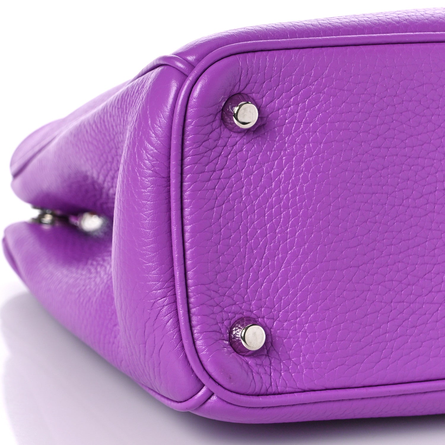 Christian Dior Bullcalf Medium Diorissimo Tote Parme 8 of 9