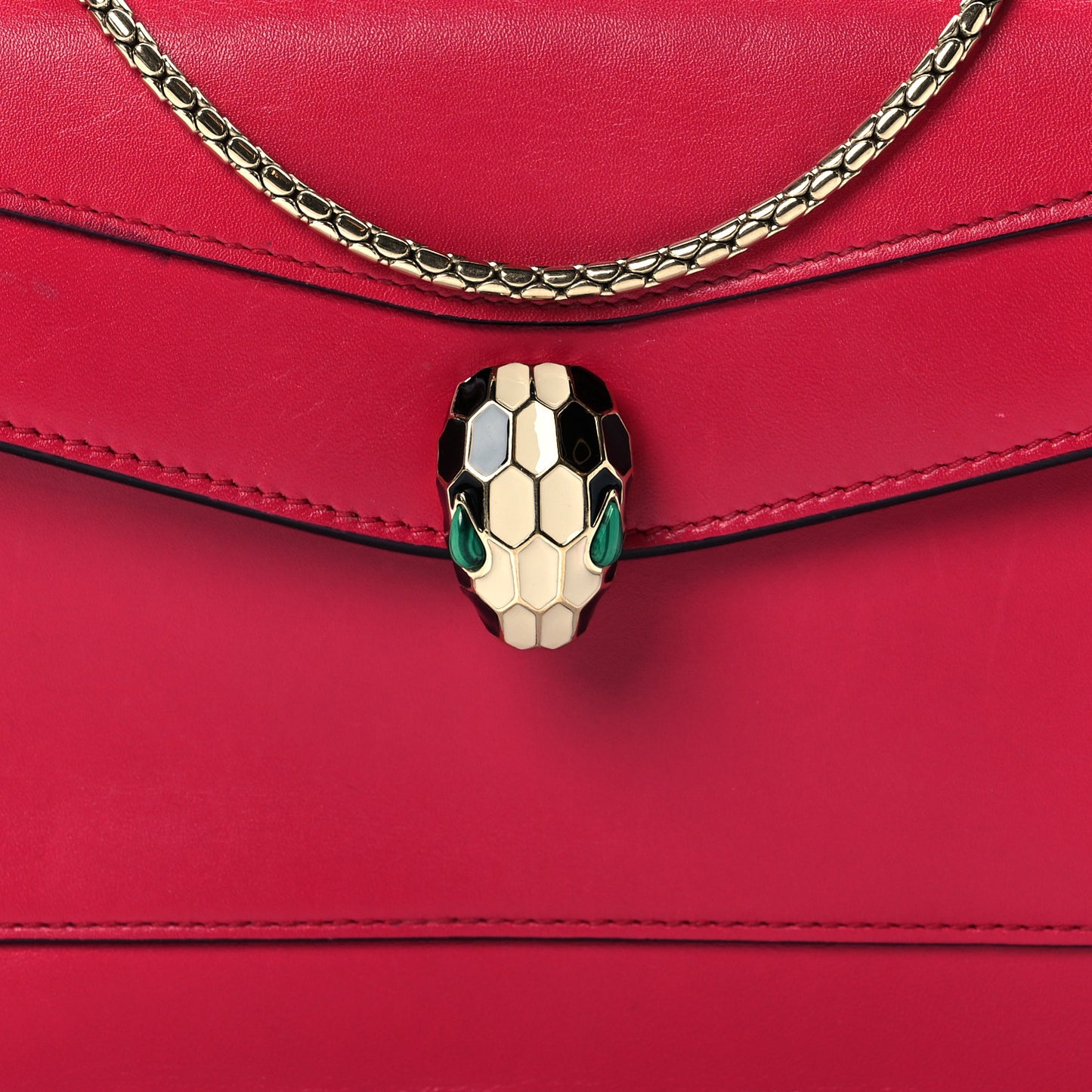 Calfskin Serpenti Forever Shoulder Bag