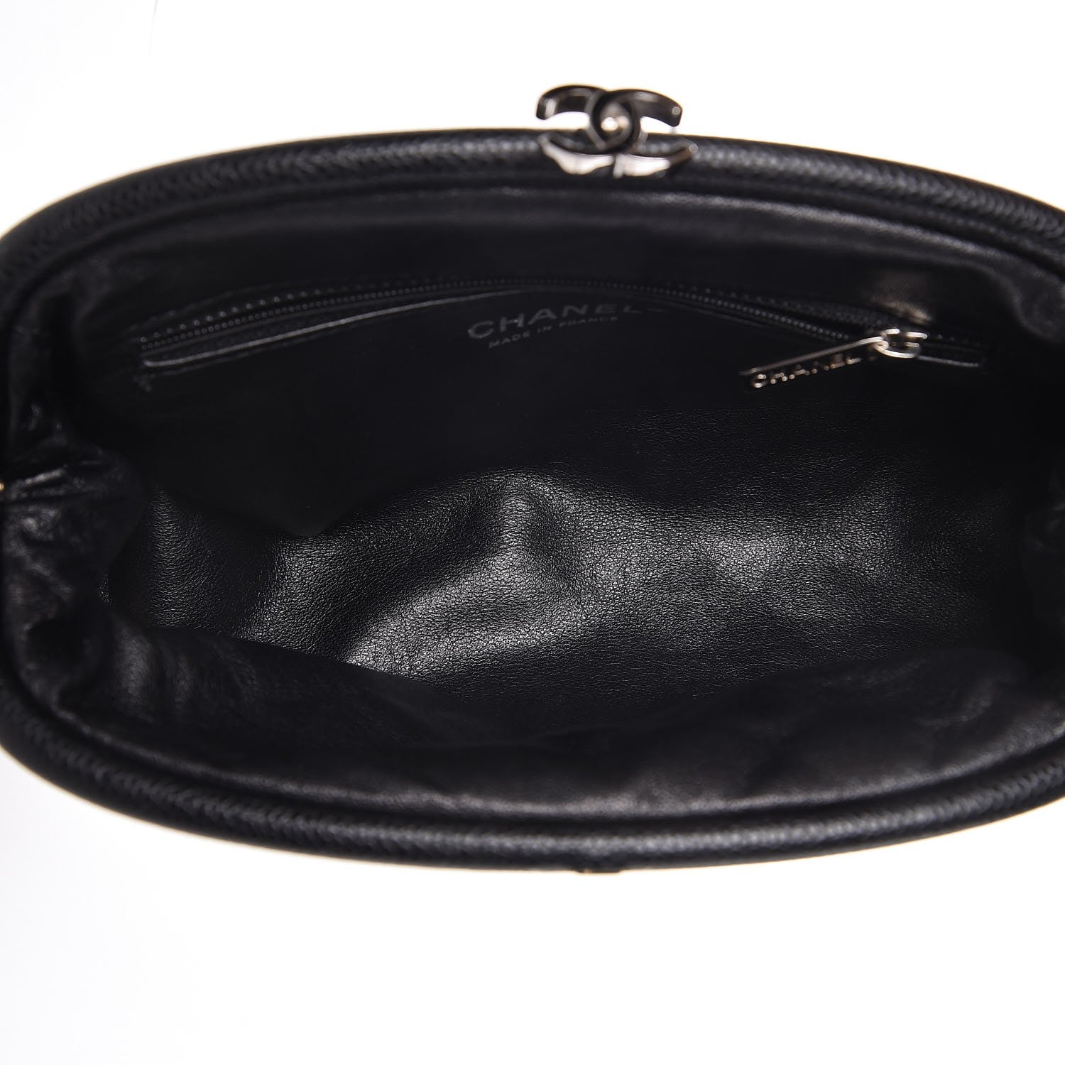 Chanel Caviar Quilted Timeless Clutch Black 5 of 7