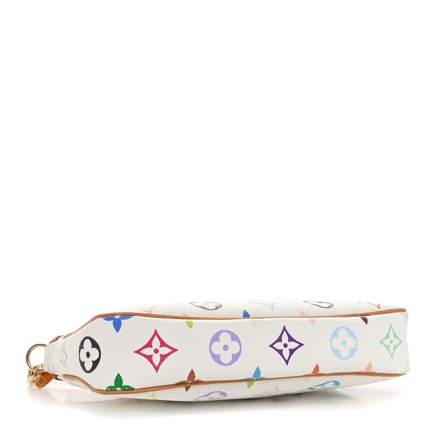Monogram Multicolor Pochette Accessories White