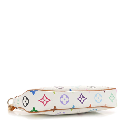 Louis Vuitton Monogram Multicolor Pochette Accessories White 4 of 12