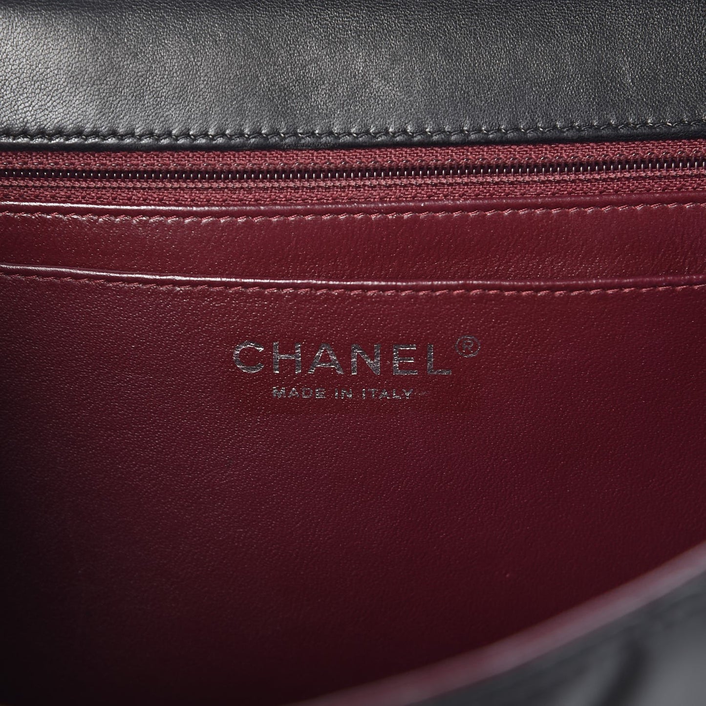Lambskin Quilted Maxi Single Flap Black