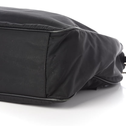 Prada Tessuto Nylon Saffiano Briefcase Black 6 of 12