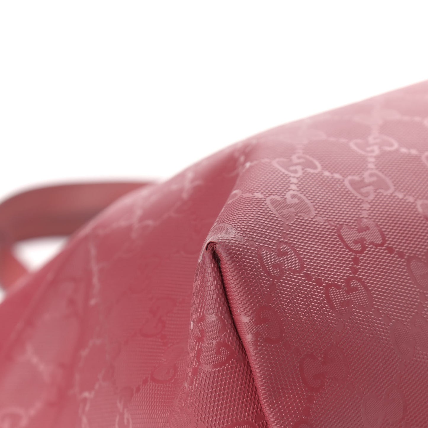 Imprime Monogram Medium Zippered Shopping Tote Rose Blush