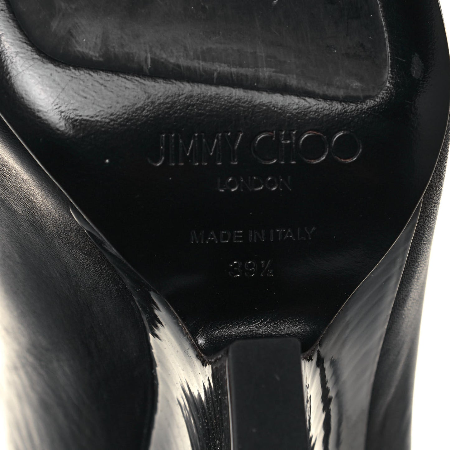 Calfskin Cartel Boots 39.5 Black