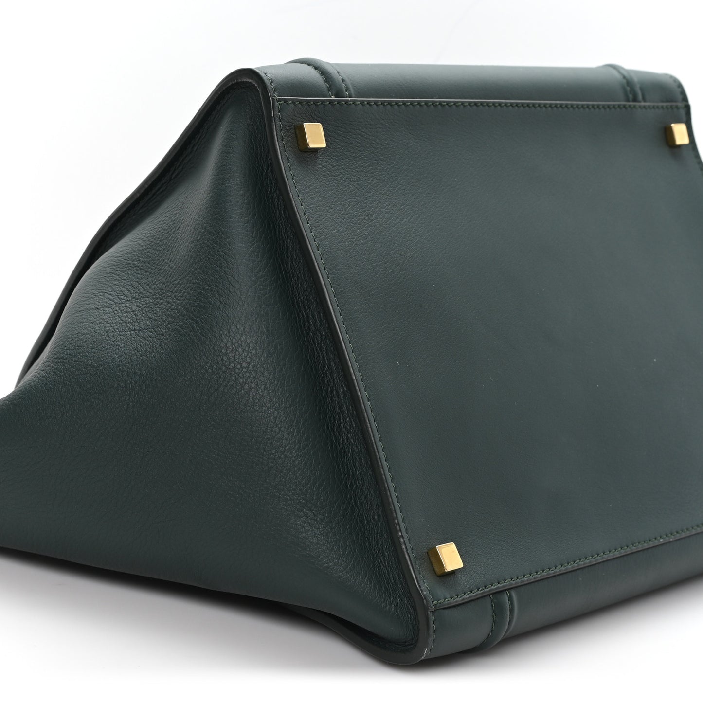 Grained Calfskin Medium Phantom Luggage Emerald