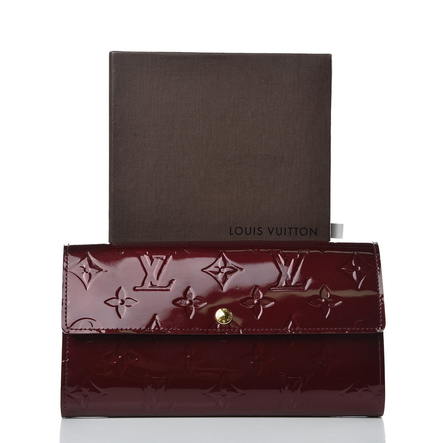Vernis Sarah Wallet Rouge Fauviste