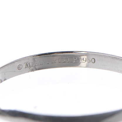 Tiffany Platinum 2mm Knife Edge Band Ring 54 7 3 of 4