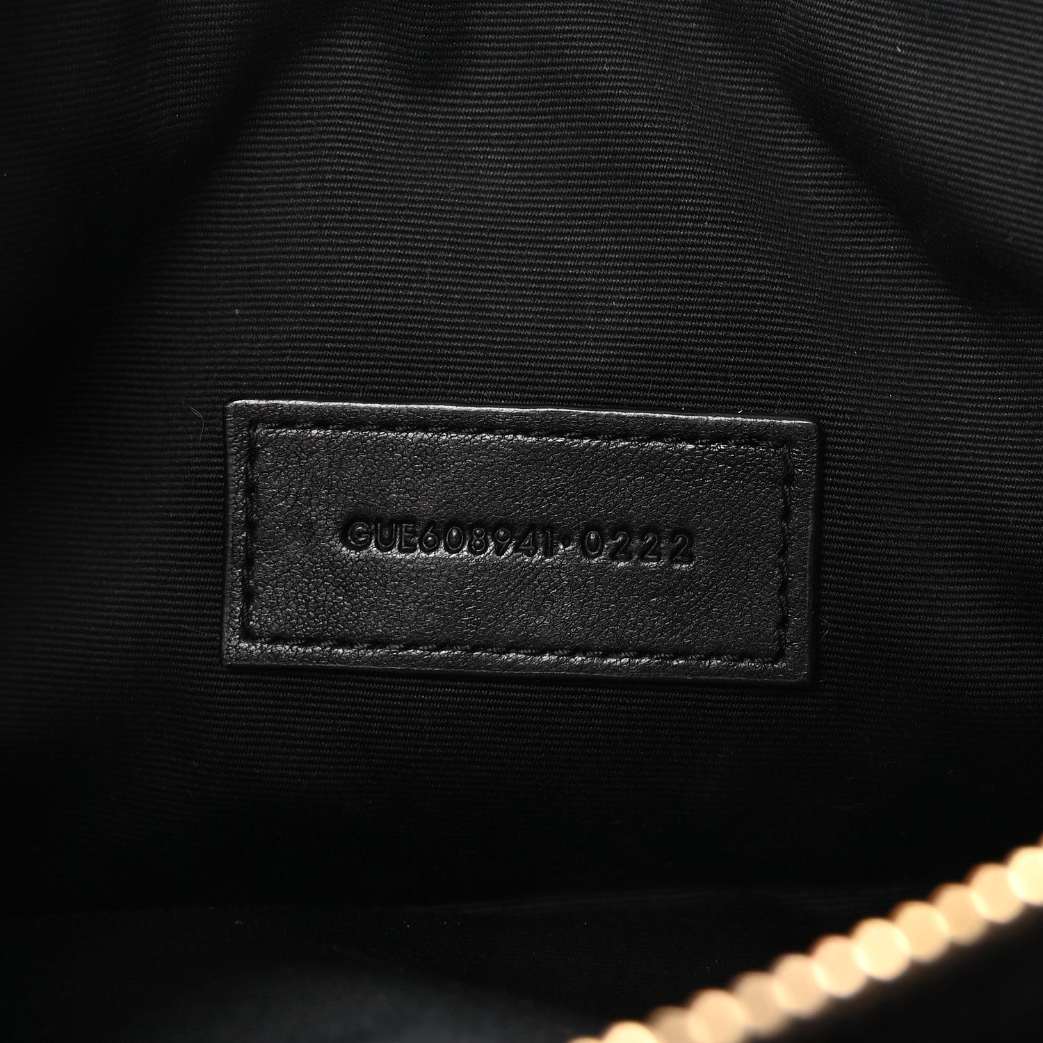 Saint Laurent Grained Lambskin Quilted Mini Becky Double Zip Bag Blue Charron 7 of 10