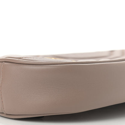 Gucci Calfskin Matelasse GG Marmont Belt Bag 95 38 Porcelain Rose 10 of 14
