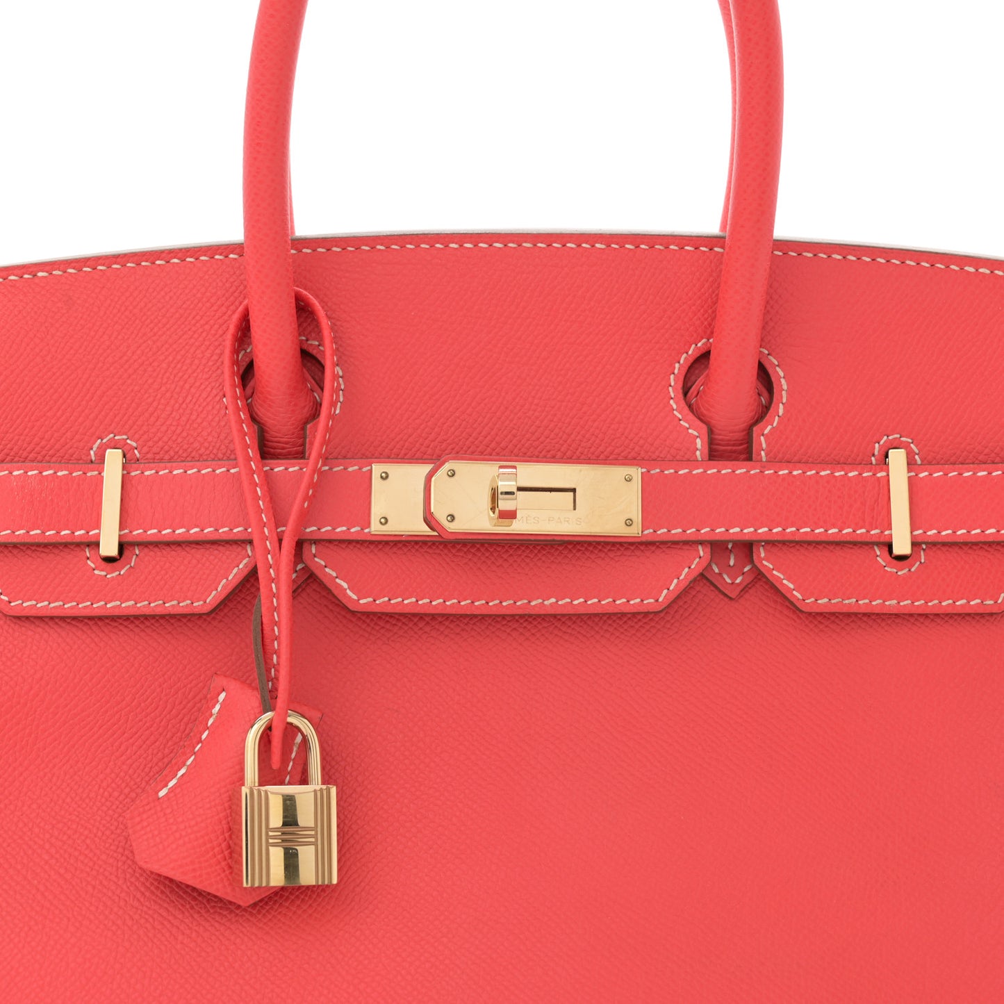 Epsom Candy Birkin 30 Rose Jaipur Gold