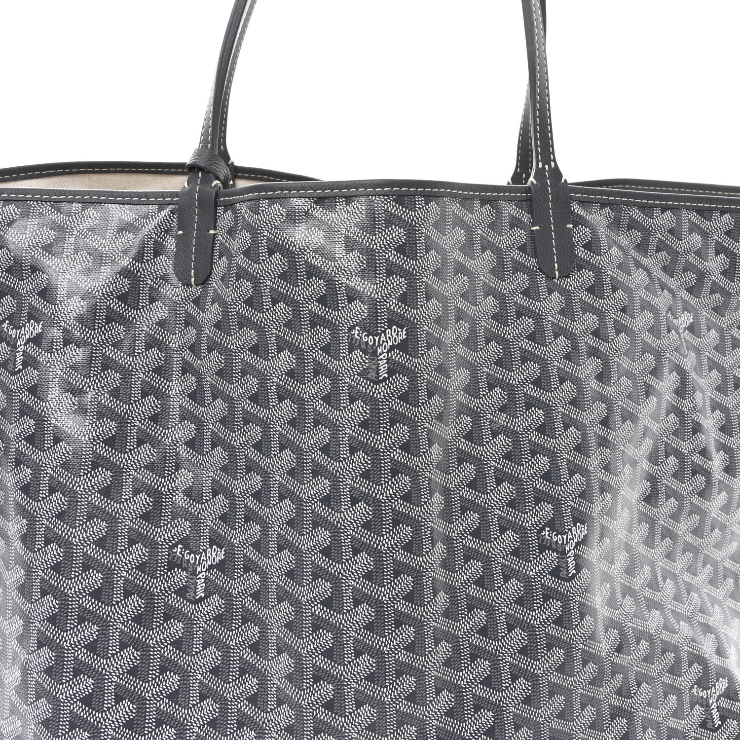 Goyard Goyardine Saint Louis GM Grey 8 of 10
