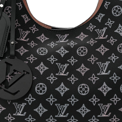 Louis Vuitton Mahina Carmel Hobo PM Black 7 of 9